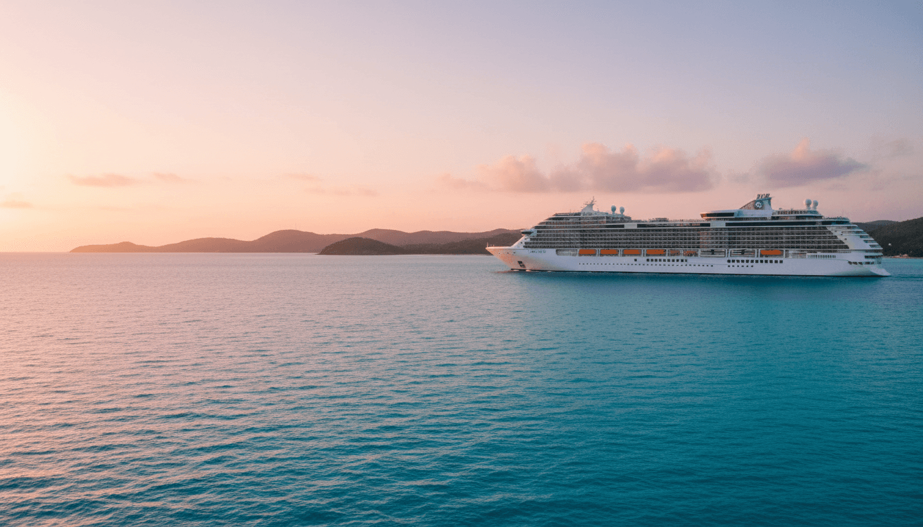 Cubierta del yate Pendennis de lujo con vistas al océano Pacífico